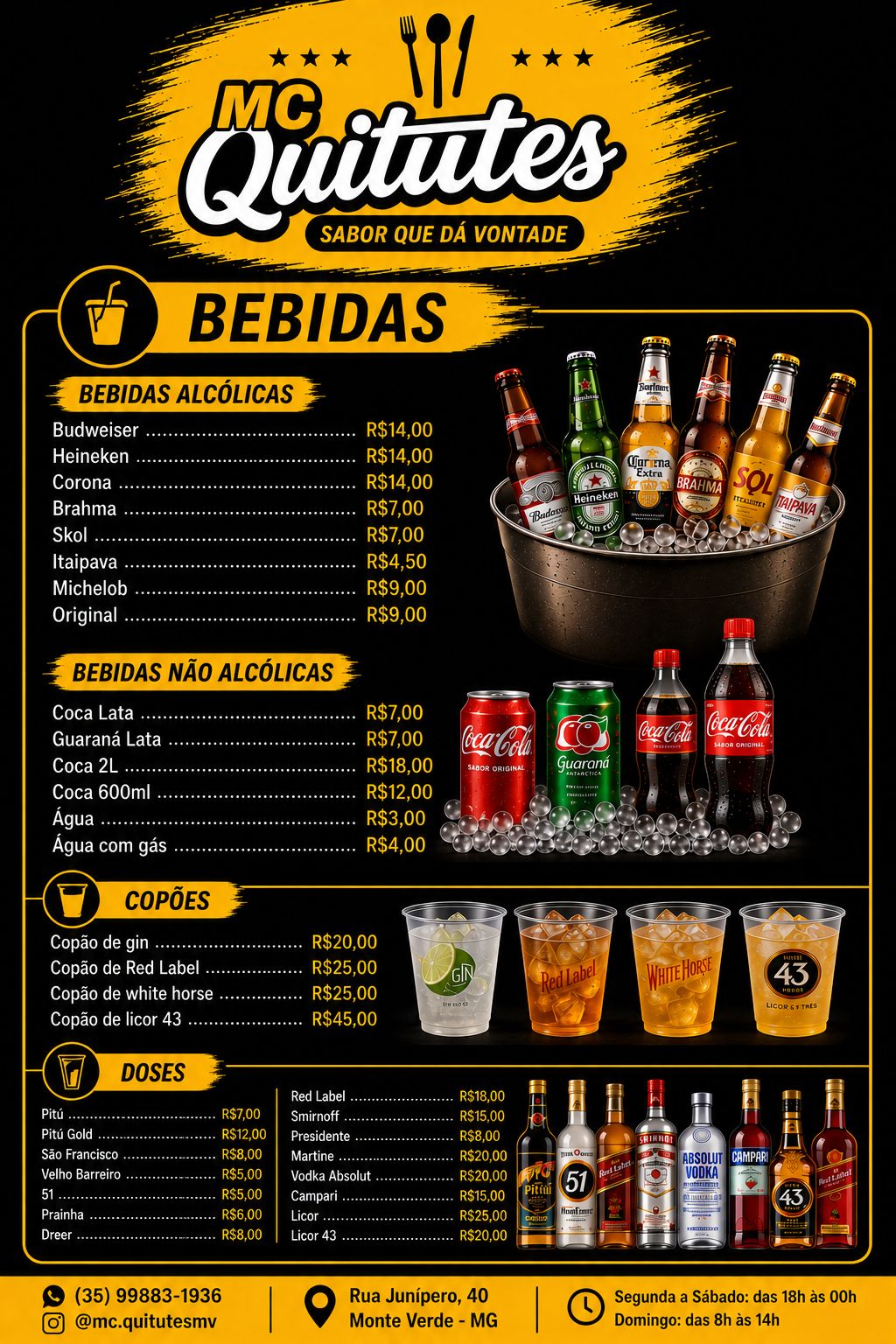 Bebidas